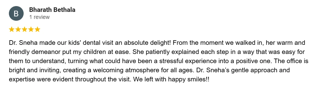 Dentist Chandler AZ Patient Testimonial Bharath B